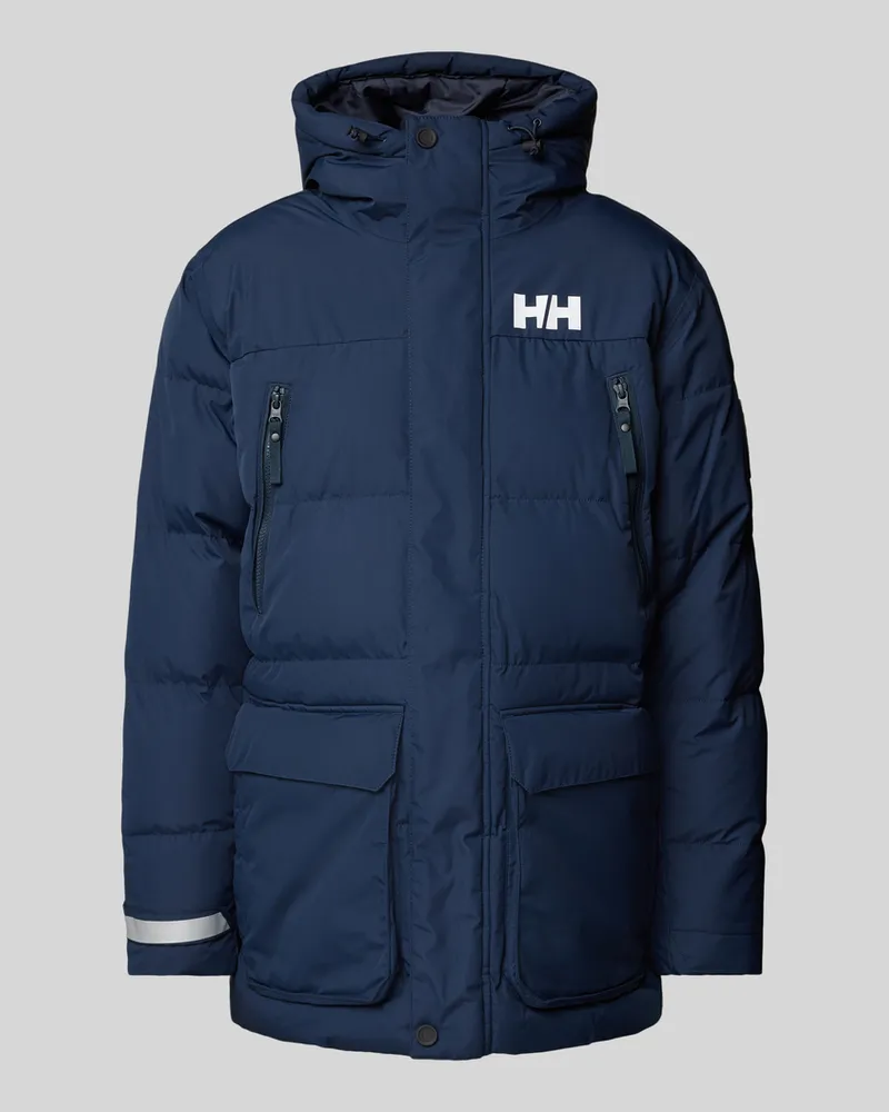 Helly Hansen Steppjacke mit Label-Print Modell 'REINE Marine