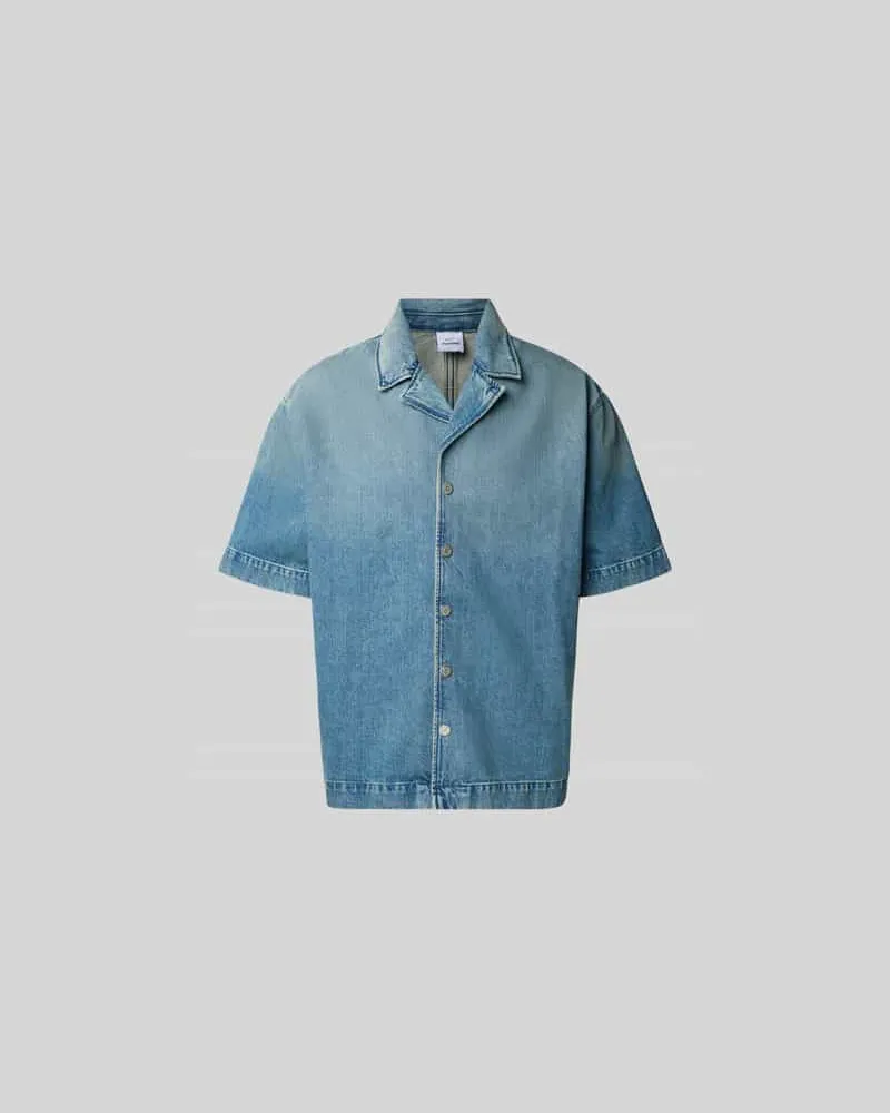Won Hundred Freizeithemd in Denim-Optik Blau