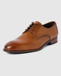 Lloyd Derby-Schuhe aus Leder Modell 'Sabre Cognac