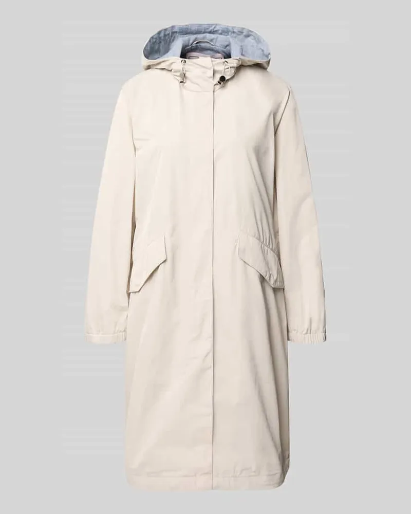 White Label Mantel mit Pattentaschen Sand