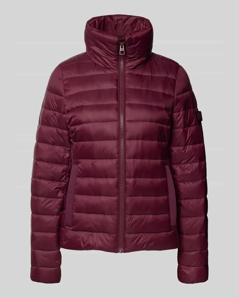 Marc O'Polo Regular Fit Steppjacke mit Leistentaschen Bordeaux