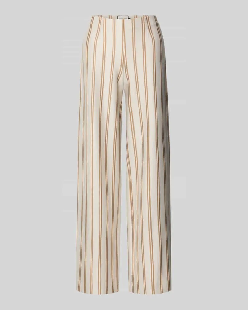 SEDUCTIVE  Stoffhose mit elastischem Bund Modell 'KIMBERLEY Beige