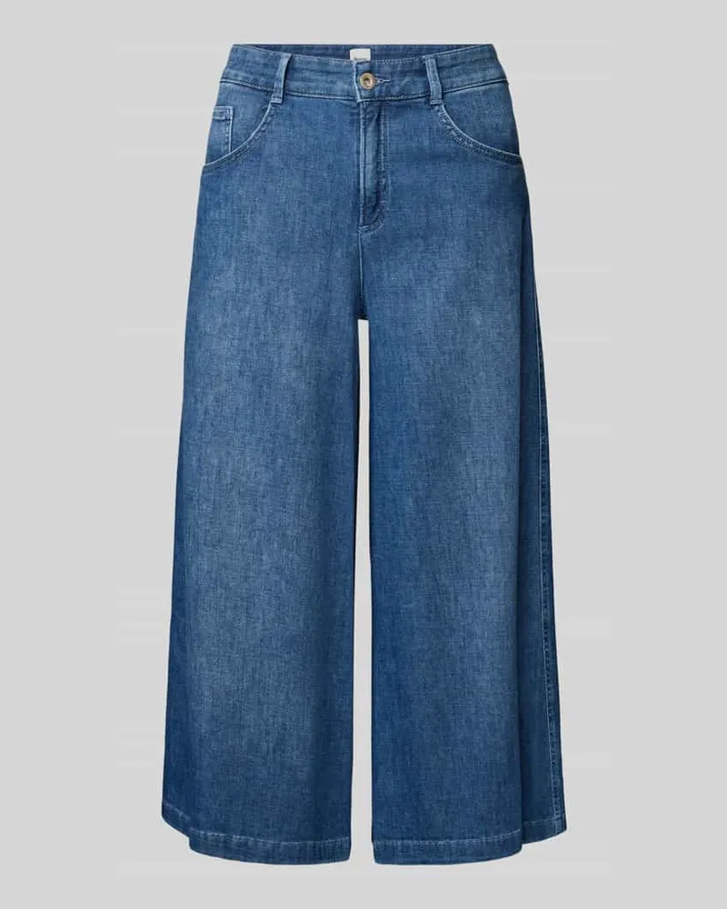 Brax Culotte mit Eingrifftaschen Modell 'Melli Dunkelblau