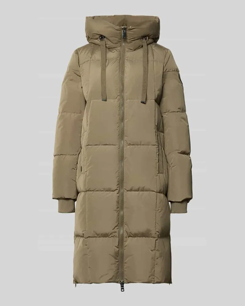 Mos Mosh Steppjacke mit Kapuze Modell 'Nova Khaki