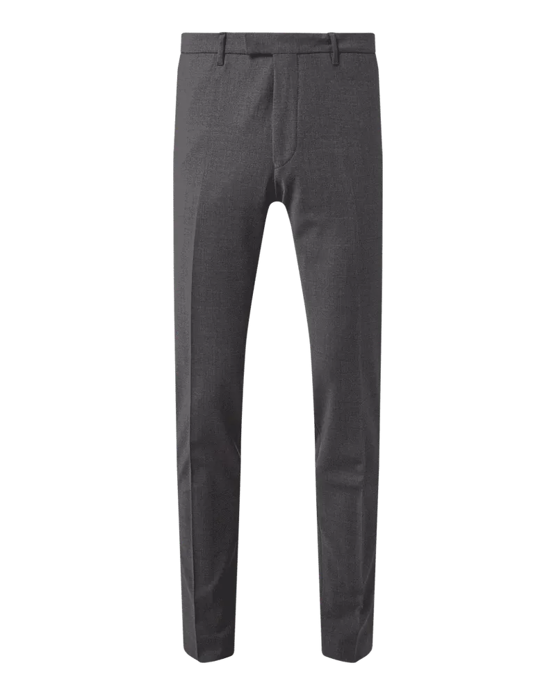 Drykorn Slim Fit Anzughose mit Stretch-Anteil Modell 'Piet' - 'Drynamic Mittelgrau