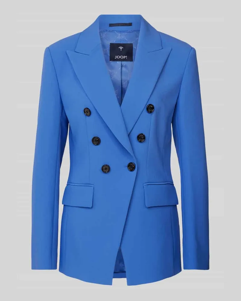 JOOP! Blazer mit Zierknopfleisten Sky
