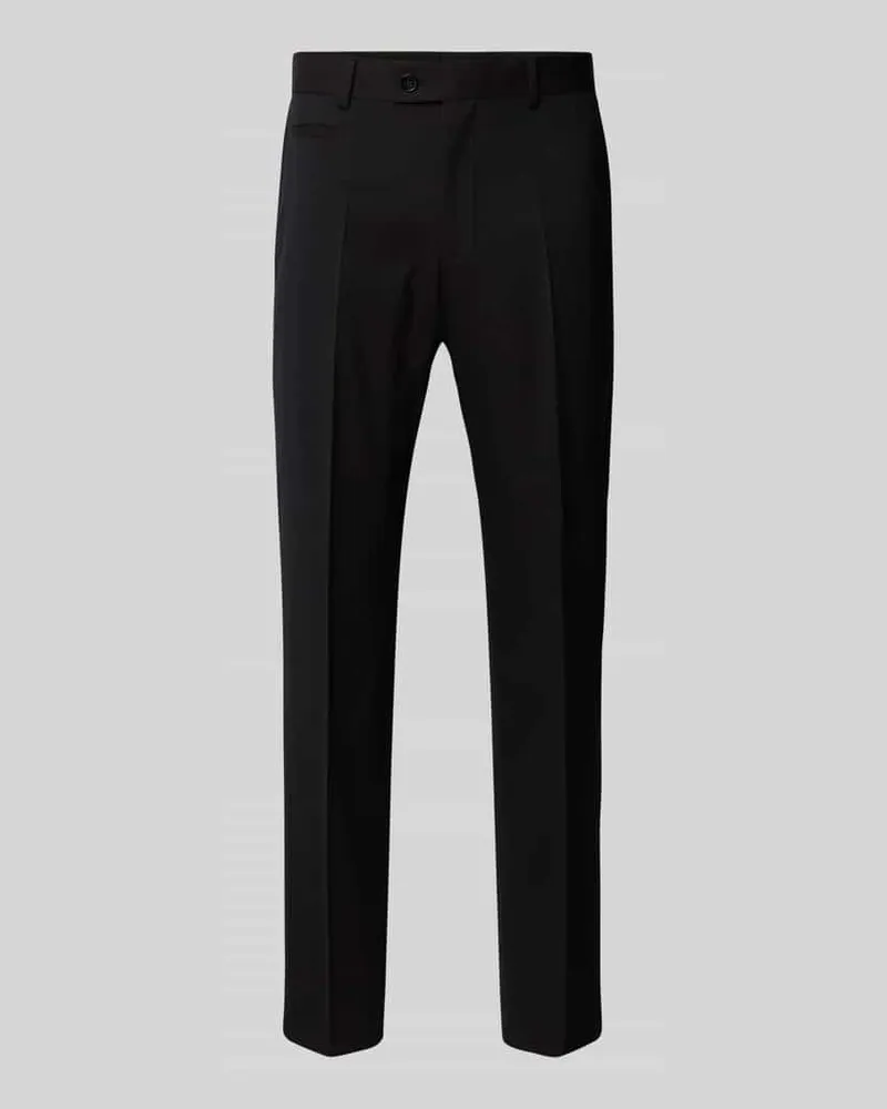 Strellson Regular Fit Anzughose mit Woll-Anteil Modell 'MARUY Pflaume