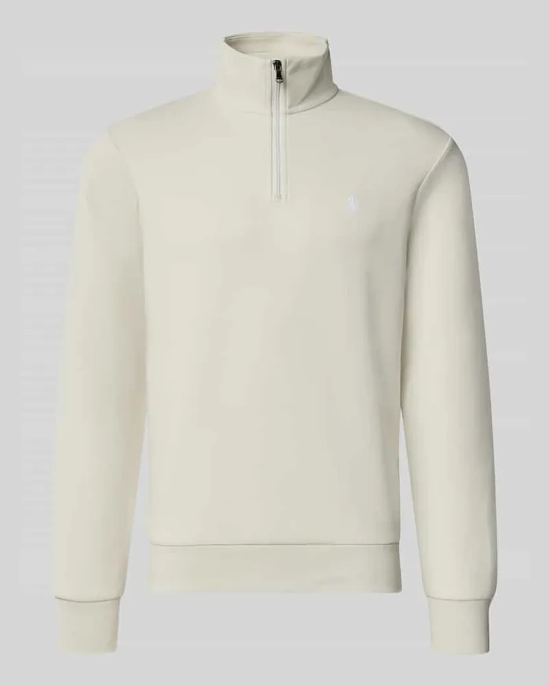 Ralph Lauren Relaxed Fit Troyer aus Baumwoll-Mix Beige