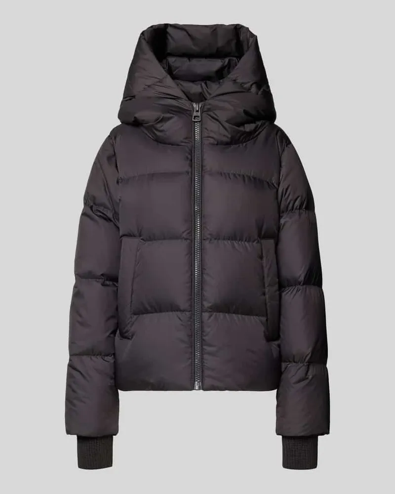 Marc O'Polo Oversized Steppjacke mit Kapuze Marine