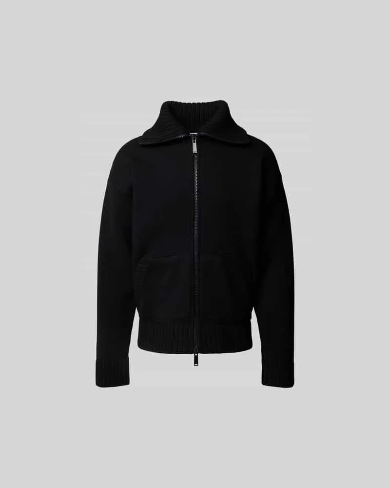 Dsquared2 Strickjacke mit Reißverschluss Marine