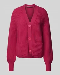 Herzen's Angelegenheit Cardigan mit Knopfleiste Pink