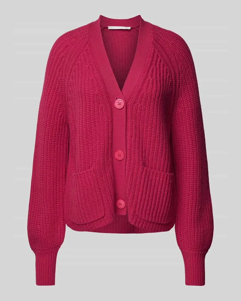 Herzen's Angelegenheit Cardigan mit Knopfleiste Pink