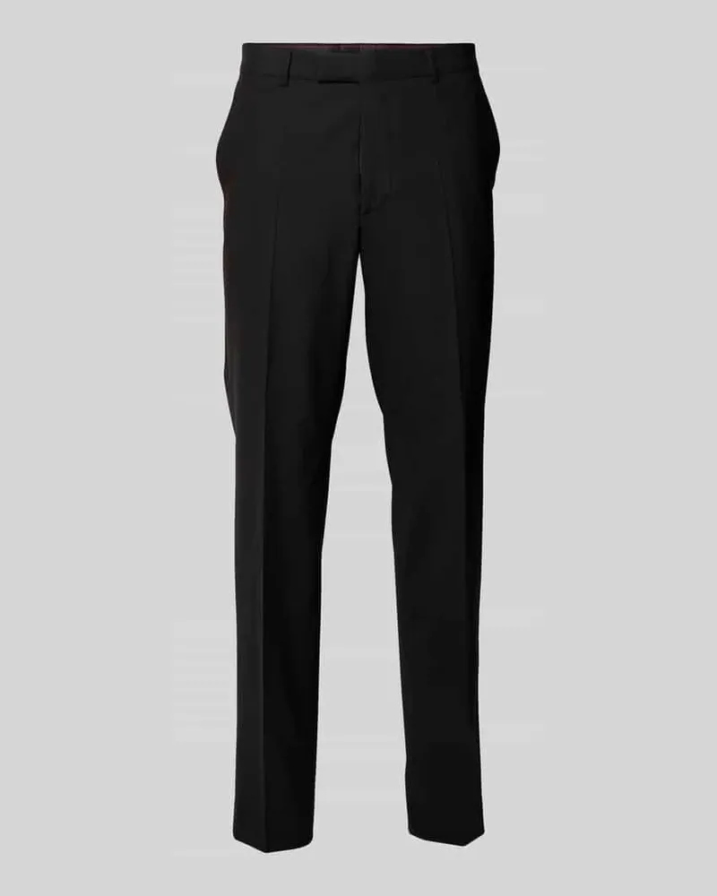 cinque Anzughose mit Bügelfalten Modell 'Totti Black