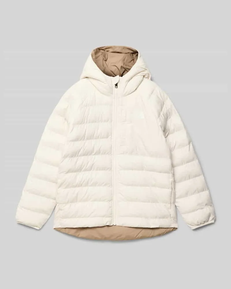 The North Face Regular Fit Steppjacke mit Logo-Print Modell 'PERRITO Ecru