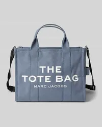 Marc Jacobs Tote Bag mit Label-Print Blau