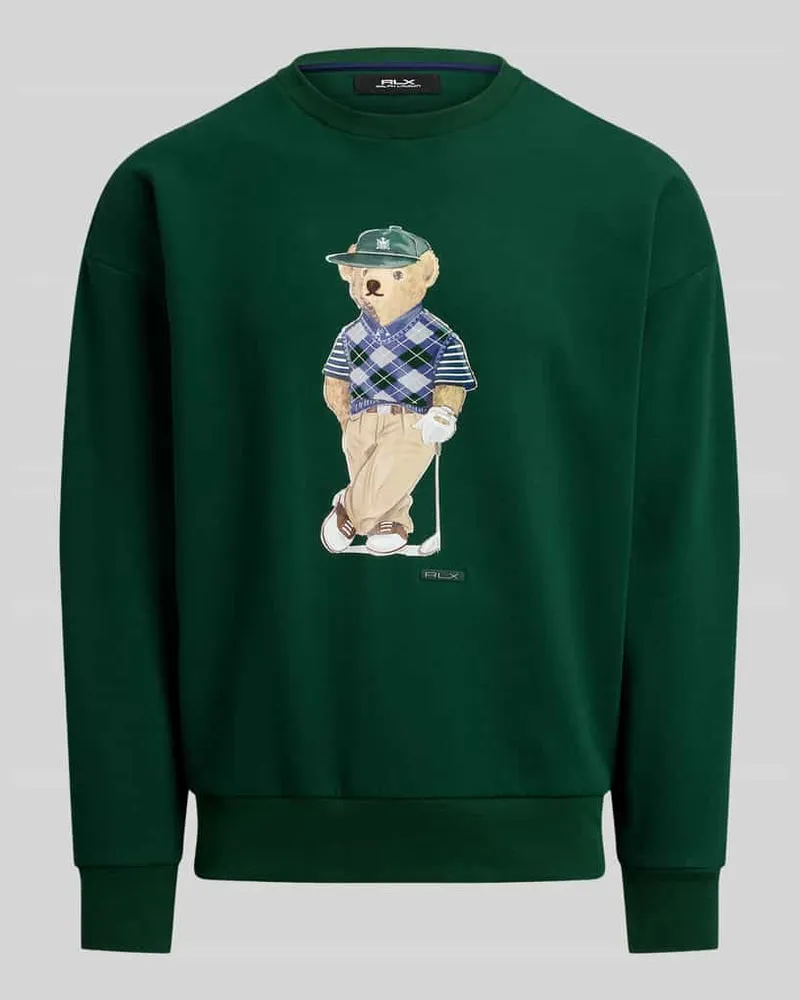 Ralph Lauren Strickpullover mit Polo Bear-Stitching Gruen