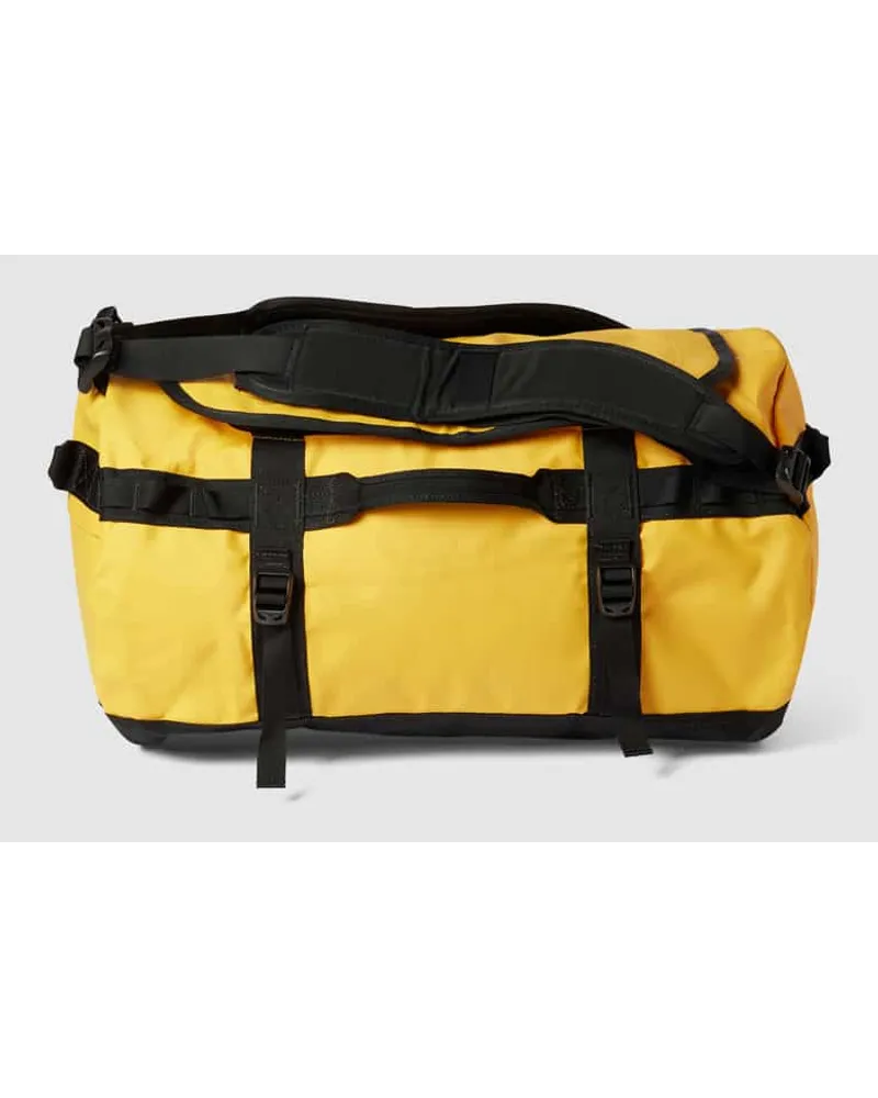 The North Face Duffle Bag mit Label-Details Modell 'BASE CAMP DUFFLE S Gelb