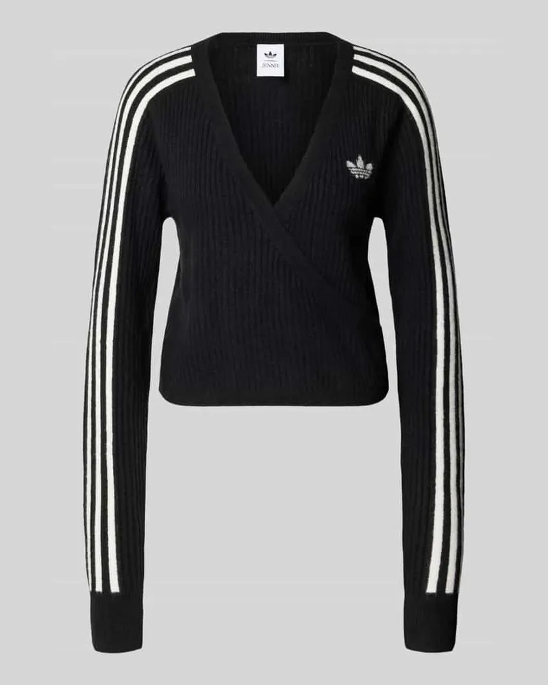 adidas Regular Fit Pullover mit Woll-Anteil Black