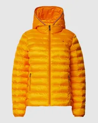 Tommy Hilfiger Steppjacke mit Reißverschlusstaschen Orange