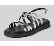 Sandalette im Metallic-Look Modell 'CONNIE
