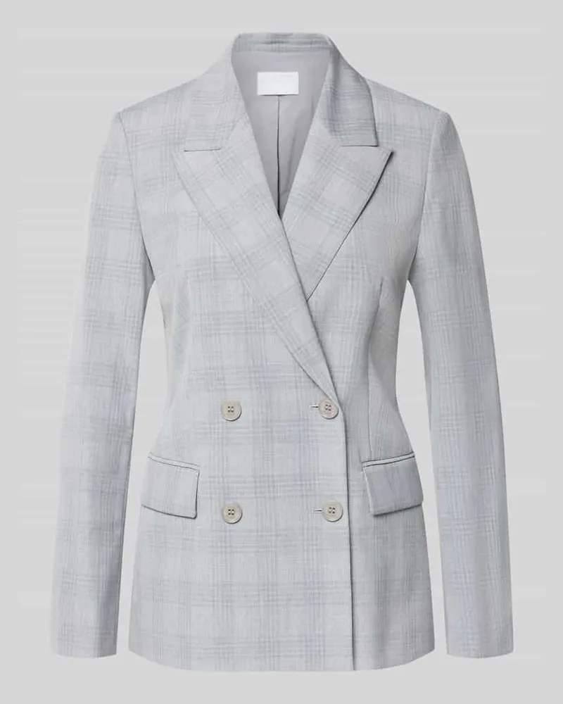 JAKE*S Regular Fit Kurzblazer mit Viskose-Anteil Flanell