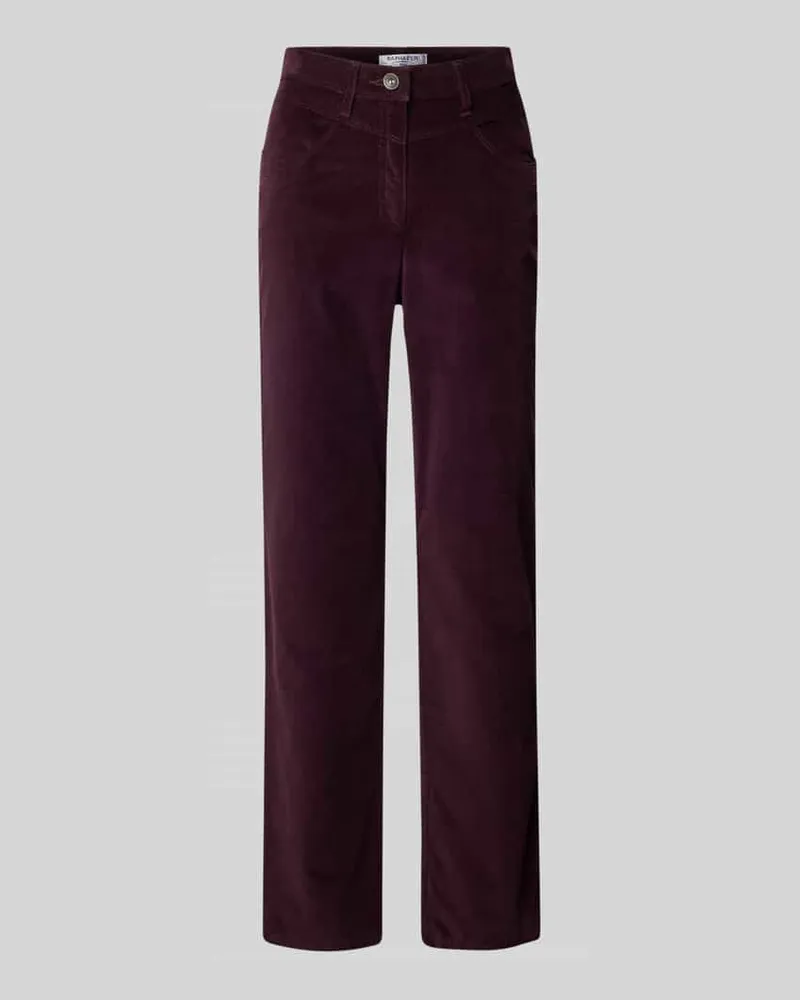 Brax Straight Fit Crodhose Modell 'Laura Bordeaux