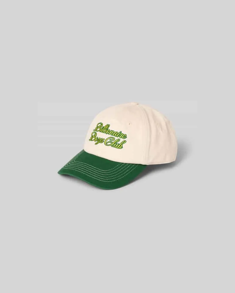 Billionaire Boys Club Basecap mit Label-Stitching Offwhite