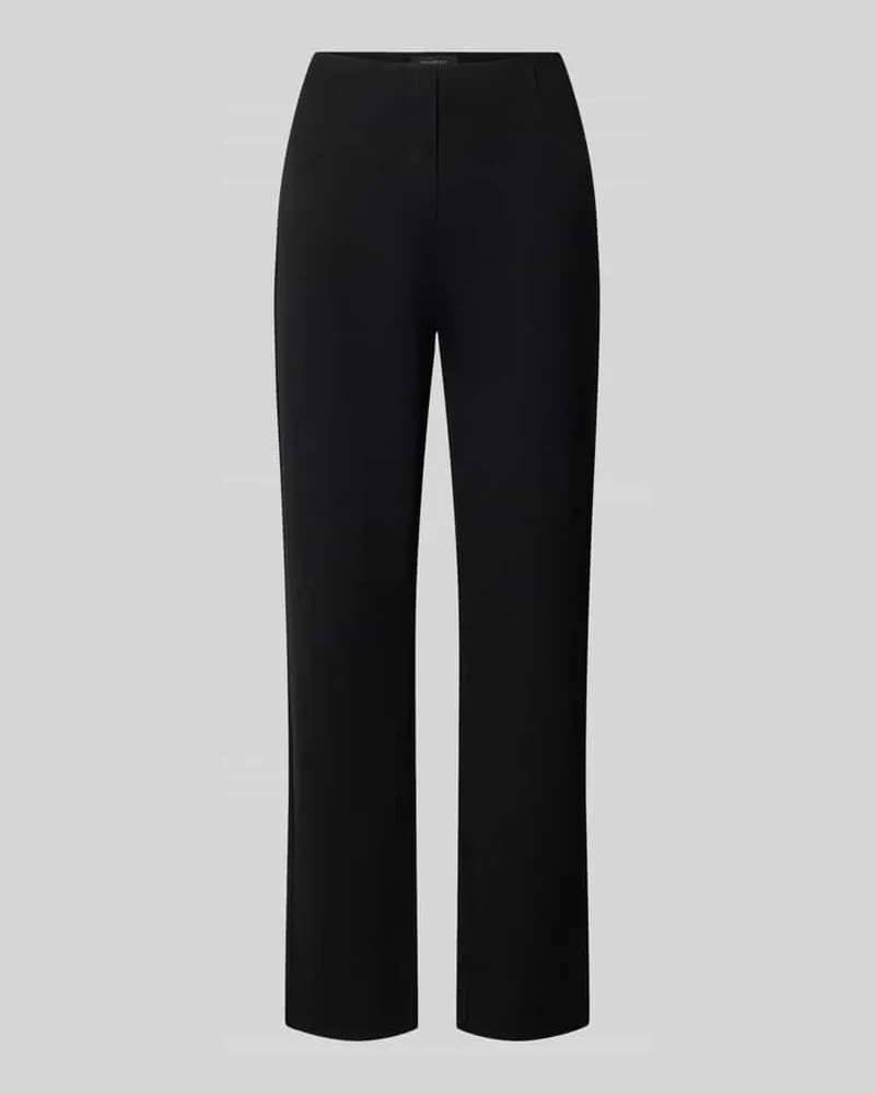 SteHmann Straight Fit Culotte aus Viskose-Mix Modell 'Igor Black