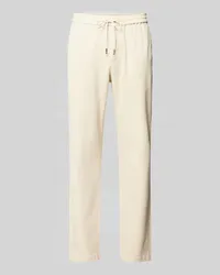 Tommy Hilfiger Regular Fit Chino mit Strukturmuster Modell 'HARLEM Beige