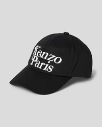 Kenzo Basecap mit Label-Stitching Black