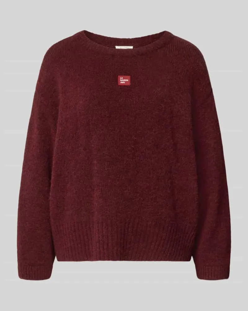 American Vintage Oversized Pullover mit Alpaka-Anteil Modell 'East Bordeaux