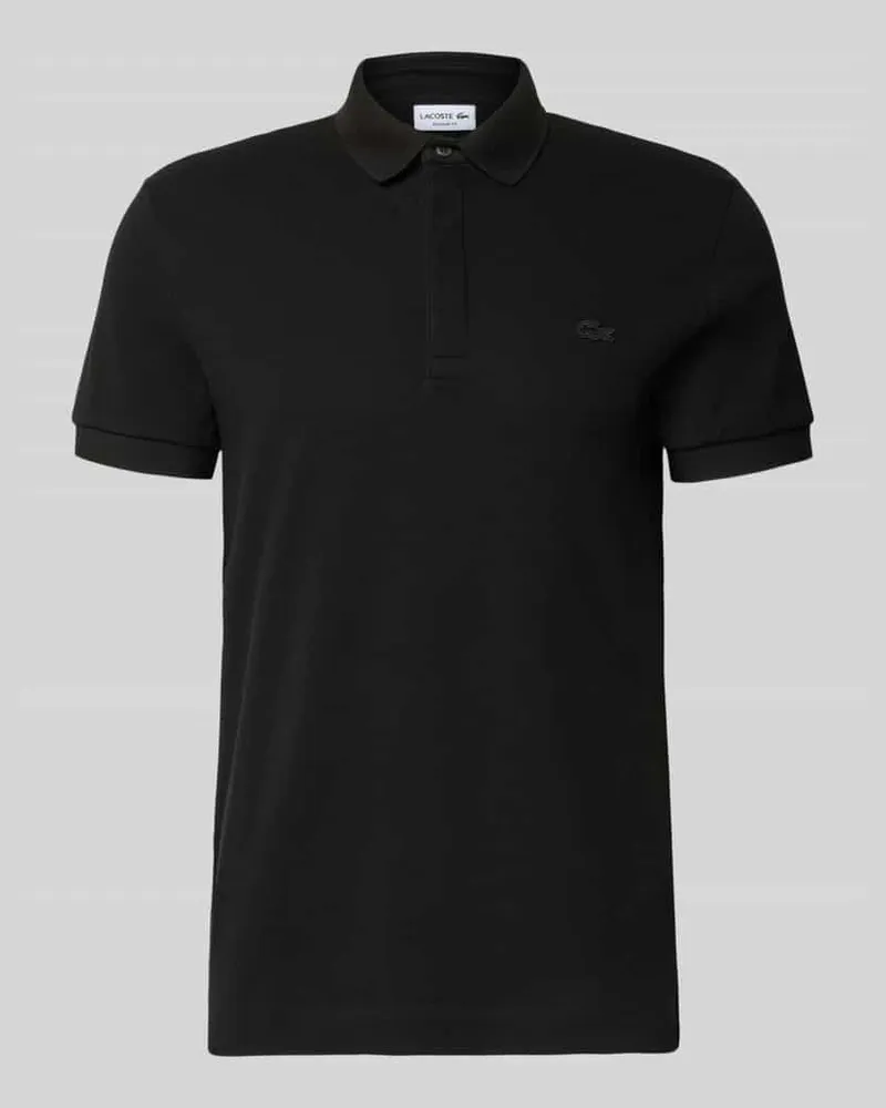 Lacoste Regular Fit Poloshirt aus Baumwoll-Mix Black