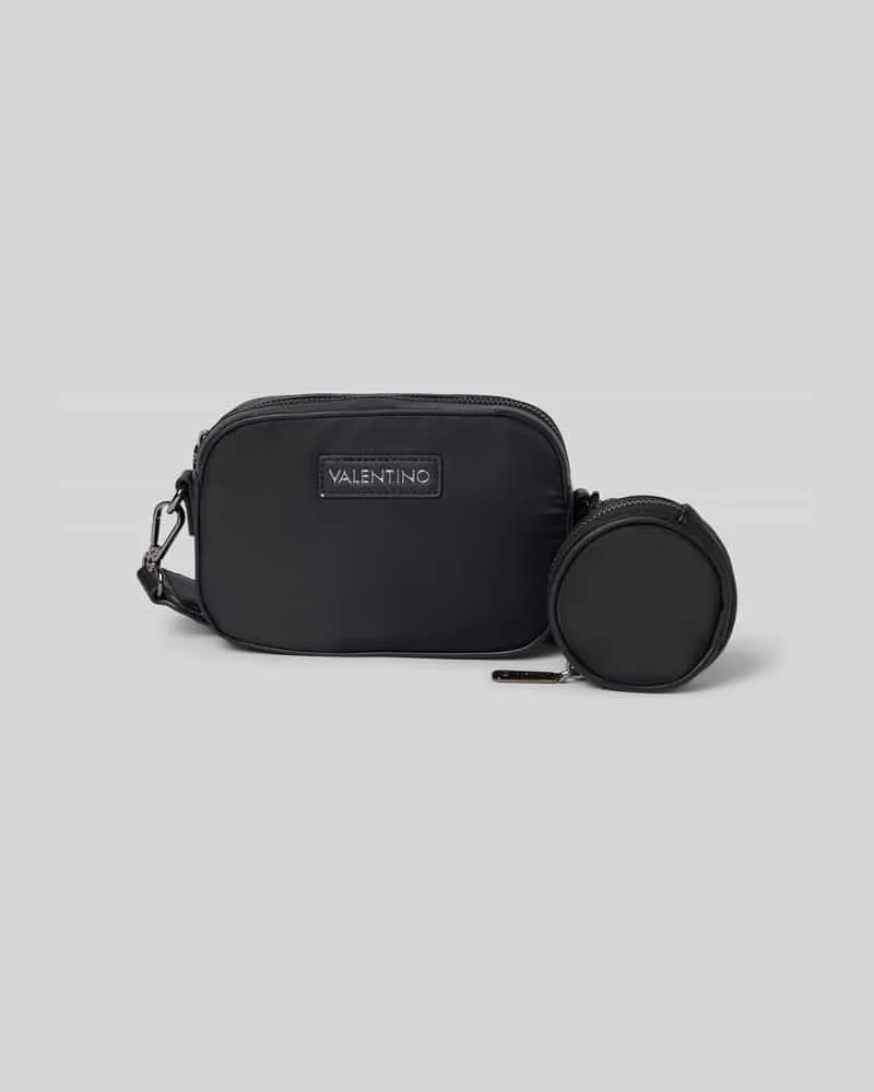 Valentino Garavani Crossbody Bag mit Label-Detail Black
