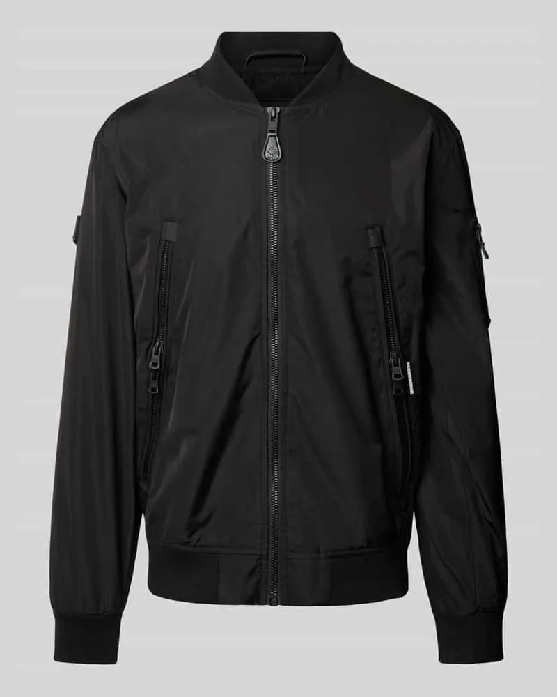 khujo Bomberjacke mit Stehkragen Modell 'ASTILE Black
