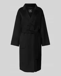 Anine Bing Trenchcoat aus Lanawoll-Mix Black