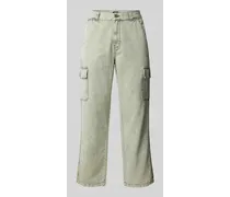Regular Fit Jeans mit Cargotaschen Modell 'NEWINGTON