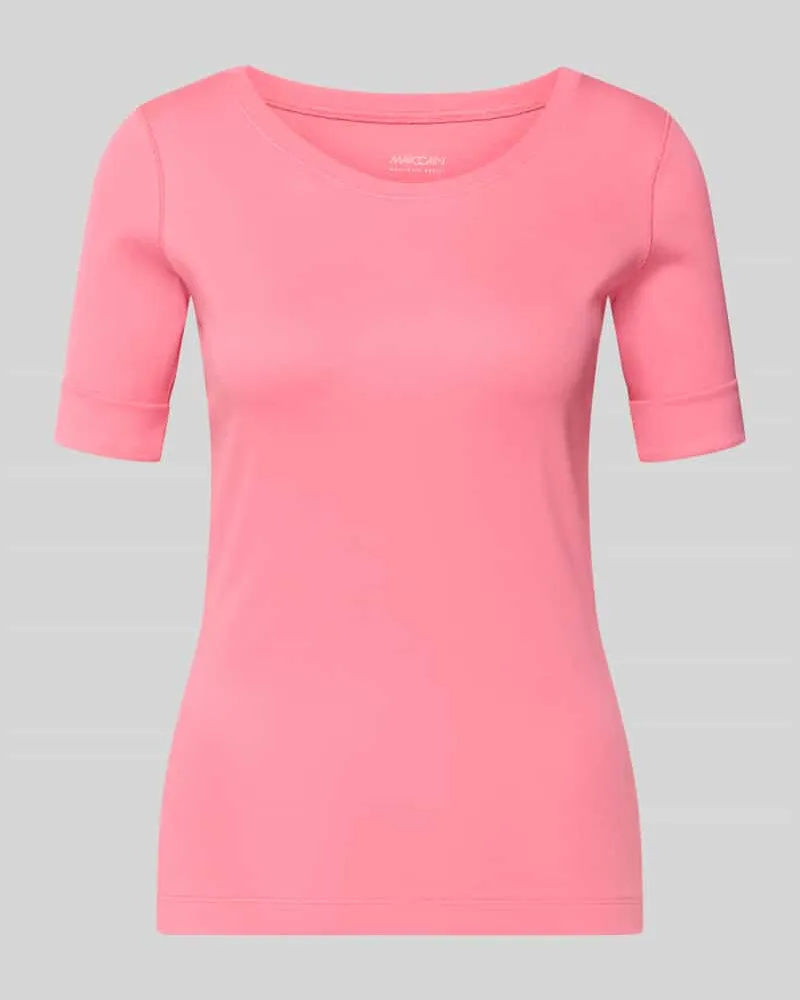 Marc Cain T-Shirt mit Rundhalsausschnitt und 1/2-Arm Pink