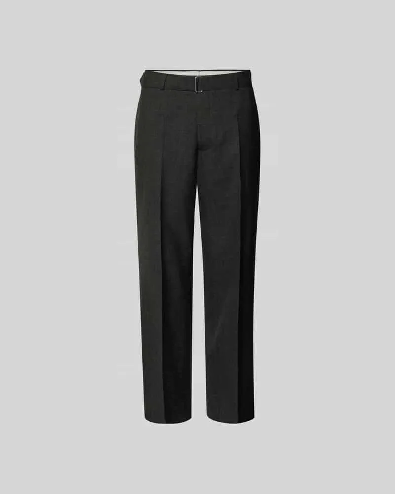 Officine Generale Anzughose aus Viskose-Mix Dunkelgrau