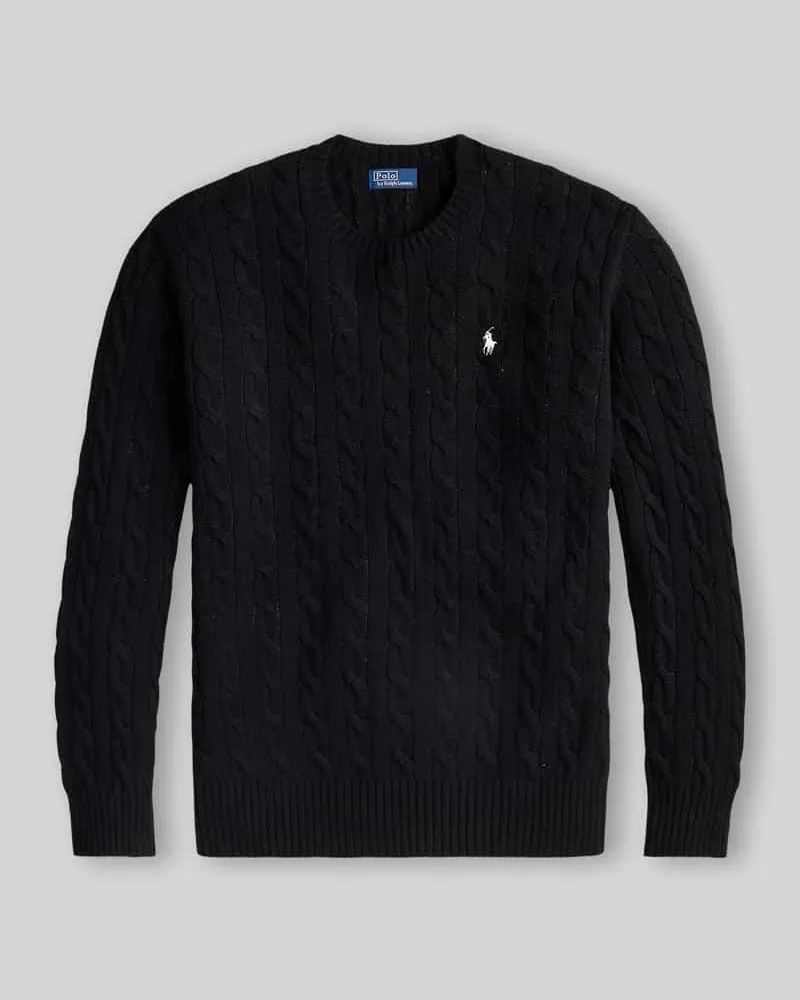 Ralph Lauren Regular Fit Pullover aus Woll-Kaschmir-Mix 'JULIANNA Black