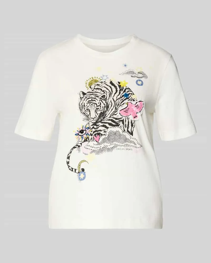 Marc Cain T-Shirt mit 1/2-Arm Weiss