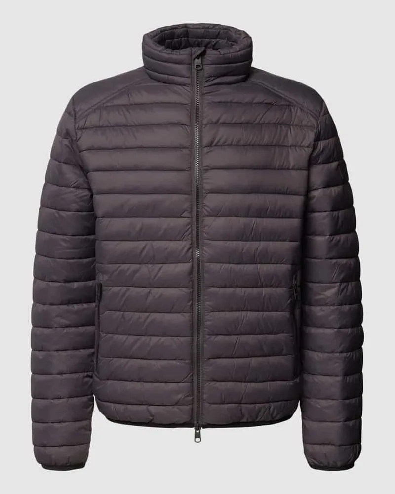 cinque Steppjacke mit Stehkragen Modell 'CiWrap Dunkelgrau