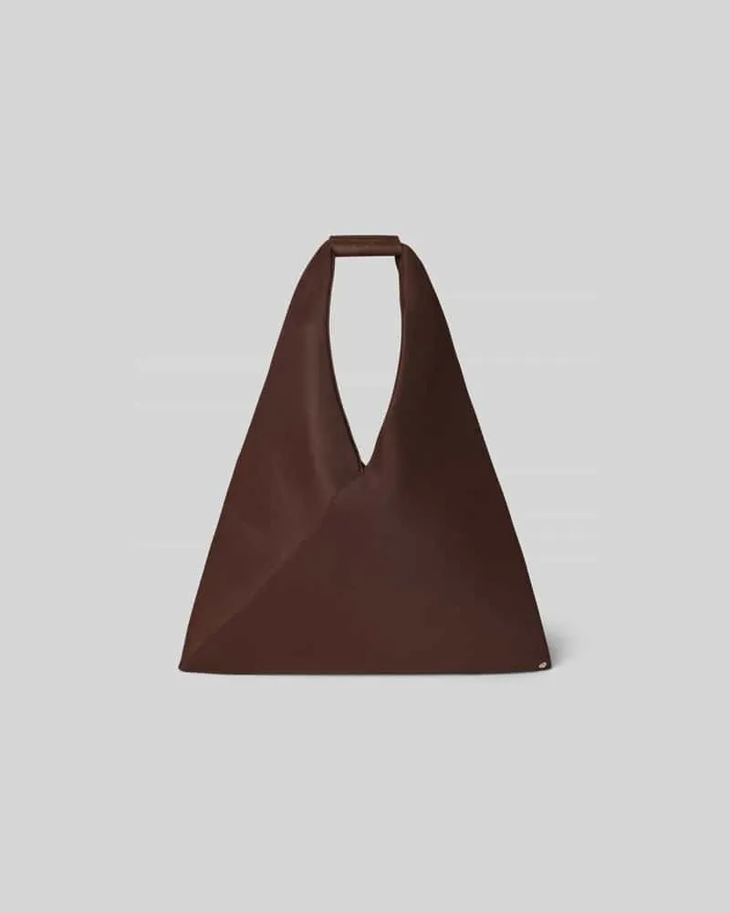 Maison Margiela Handtasche mit Tragehenkel Mittelbraun