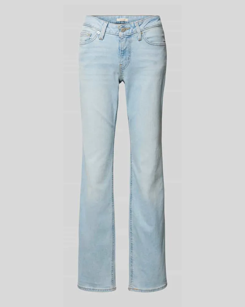 Levi's Bootcut Jeans aus Baumwoll-Mix Hellblau