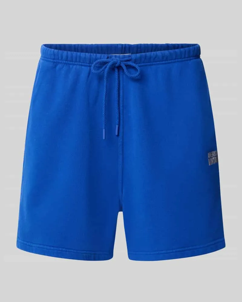 American Vintage Shorts mit Logo Modell 'PLIZZY Royal