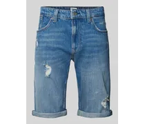 Regular Fit Jeansshorts im Destroyed-Look Modell 'RONNIE