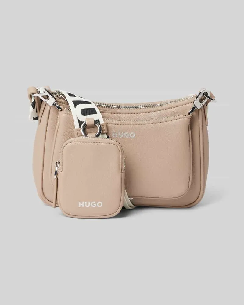 HUGO BOSS Handtasche mit Mini-Bags Modell 'Bel Sand