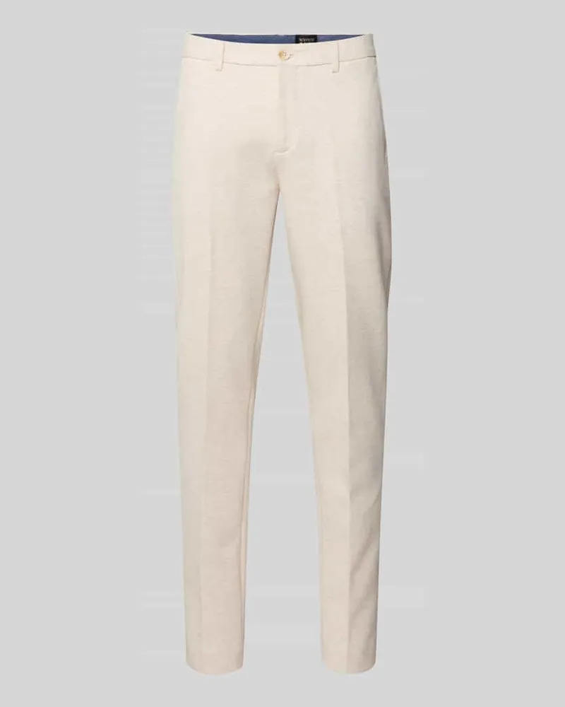 Scotch&Soda Stoffhose mit französischen Eingrifftaschen Offwhite