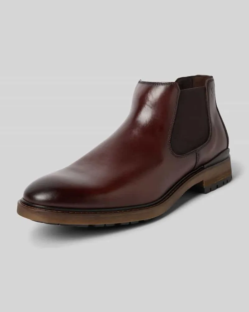 Lloyd Chelsea Boots mit elastischen Einsätzen Modell 'VIBE Dunkelbraun
