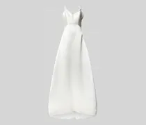 Brautkleid mit Spitzenbesatz