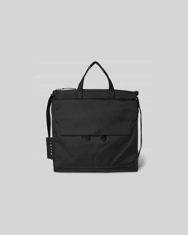 Marni Tote Bag mit Tragehenkel Black